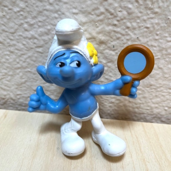 Smurfs! Set of 5 Hefty, Brainy, Vanity, Grouchy, Smooth. from 2013 The Smurfs 2 - Picture 7 of 13